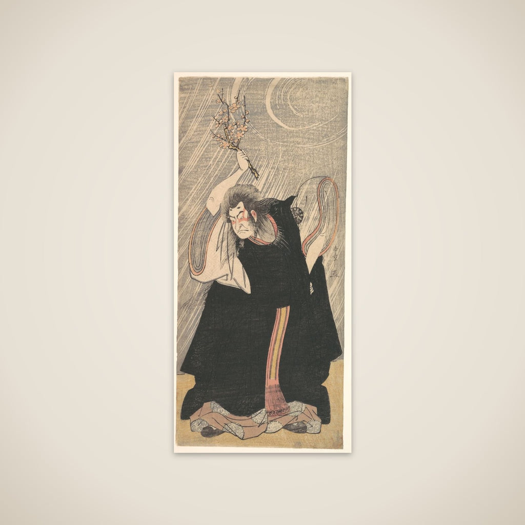 The Actor Nakamura Nakazō in the Role of Kan Shōjō unframed print