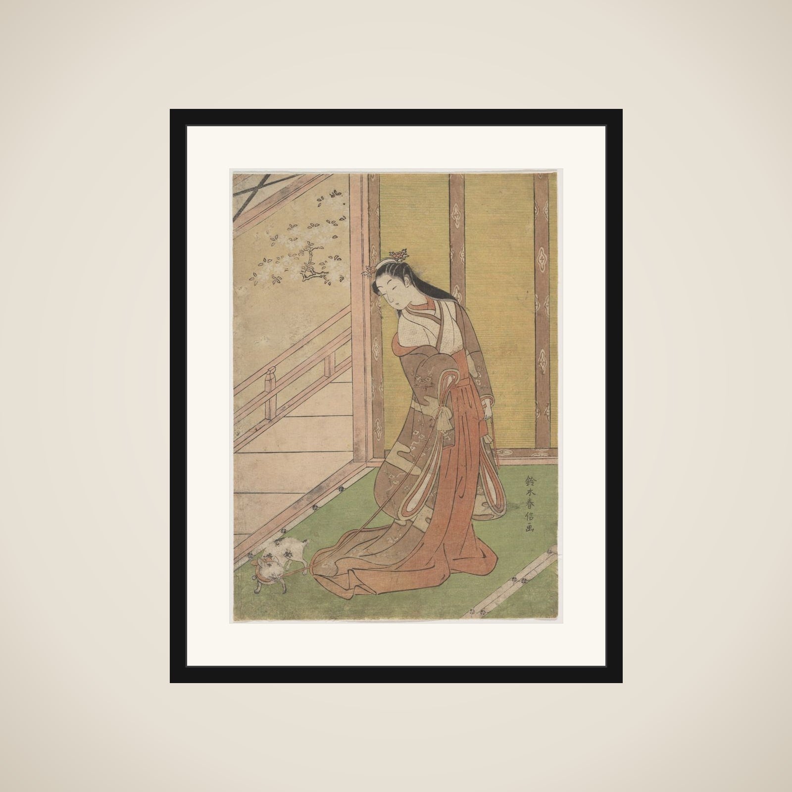 Onna San no Miya (the Third Princess) framed