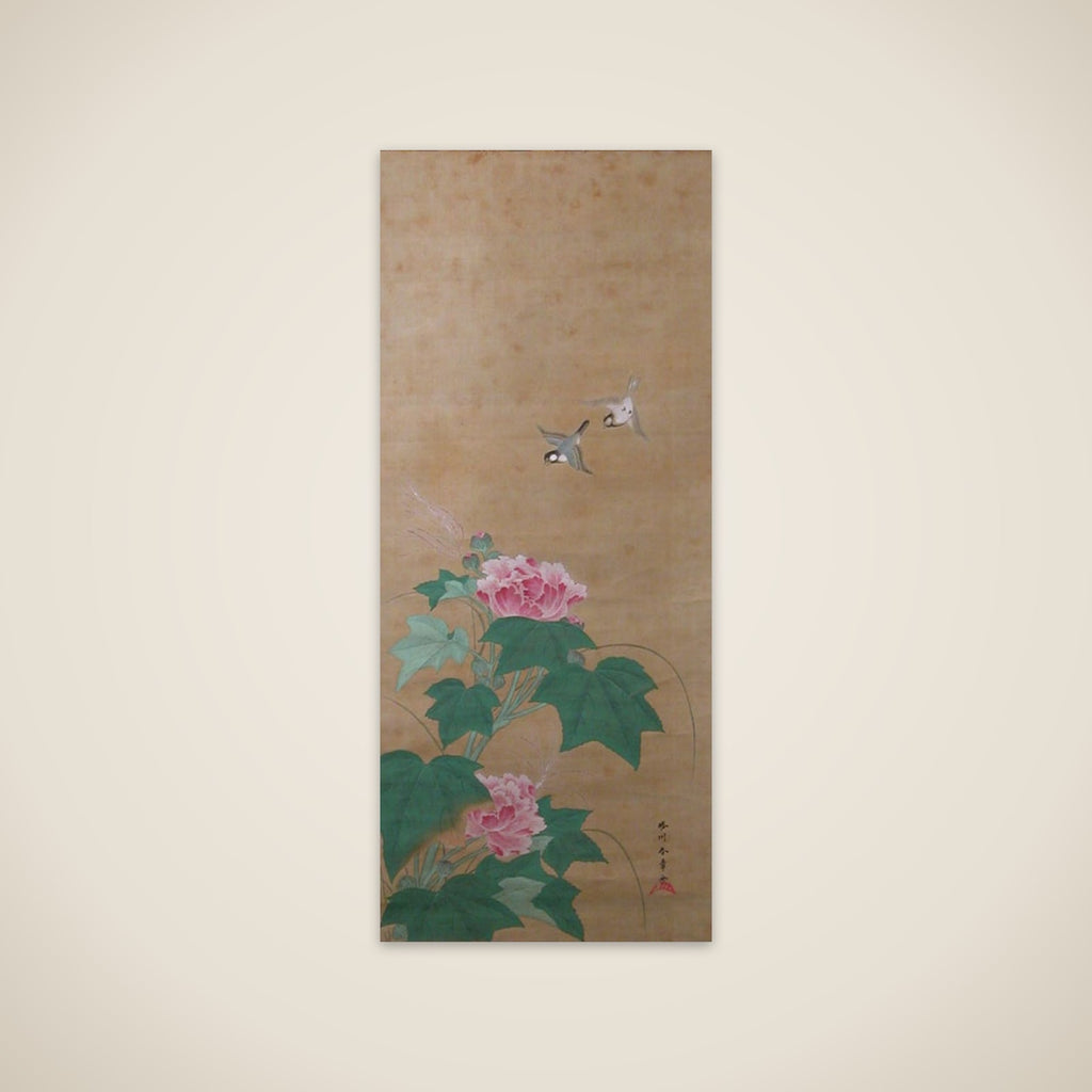Rose Mallow (Fuyō) unframed print