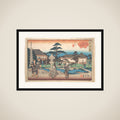 The Daikokuya at Mukojima framed