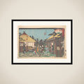 Daisenji Mae (Tagawaya) framed
