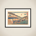 Tea house in Hakusen district framed