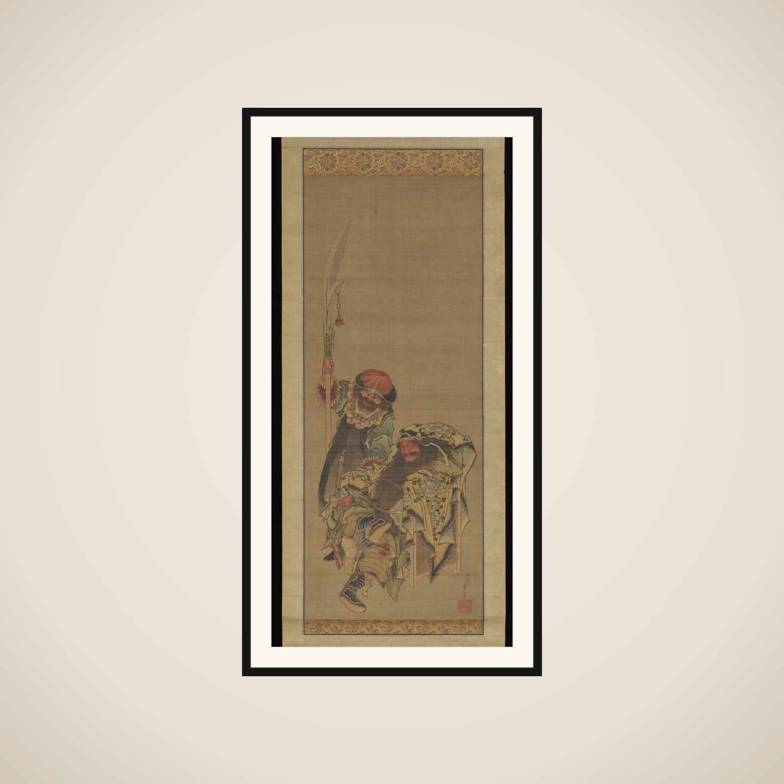 Guan Yu, Chinese God of War framed