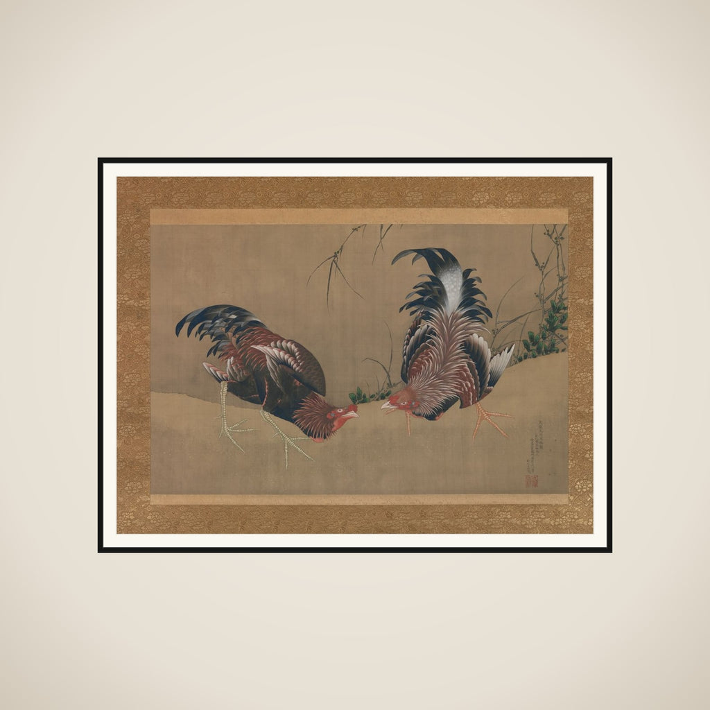 Gamecocks framed