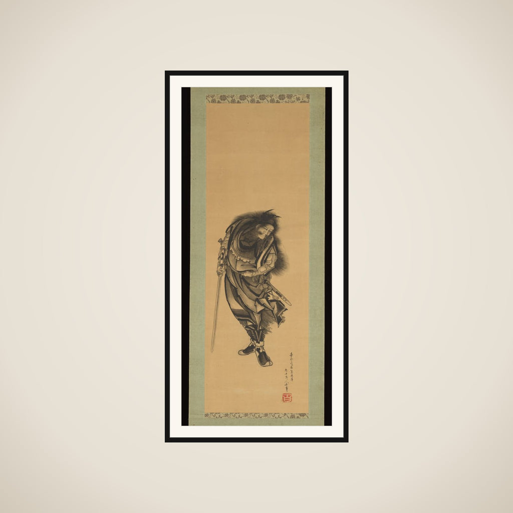 Black Shōki, the Demon Queller framed