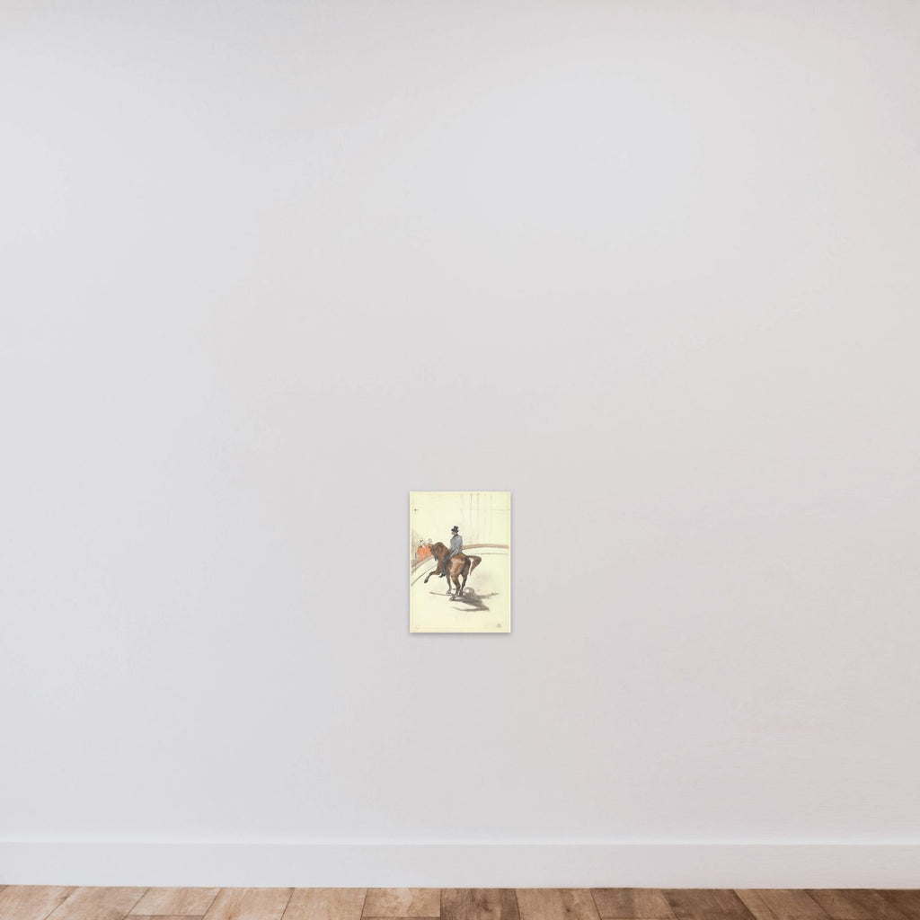 At the Circus: The Spanish Walk (Au Cirque: Le Pas espagnol) unframed — shown to scale