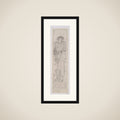 Design for the Figure of "Flora" framed