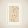 Torso of a Nude framed
