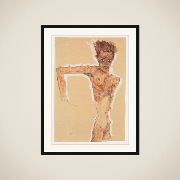 Self-Portrait framed