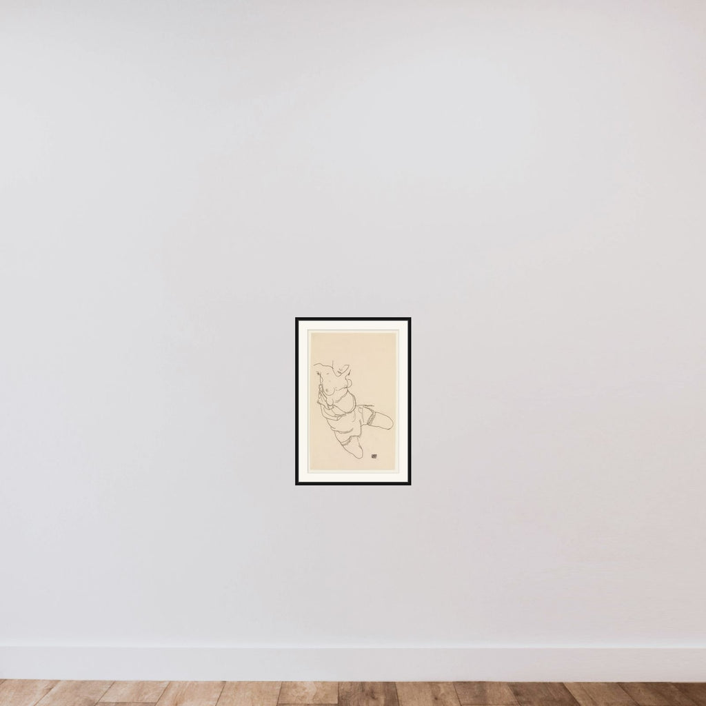 Semi-Dressed Model framed — shown to scale