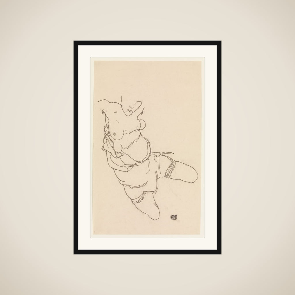 Semi-Dressed Model framed
