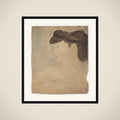 Woman in Profile framed