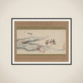 Wild Geese and Water framed