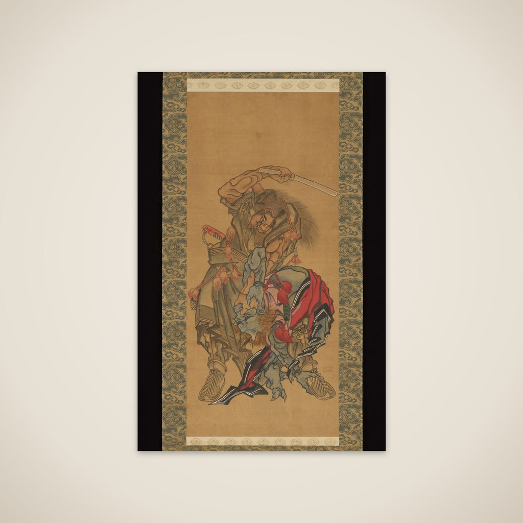 Shōki, the Demon Queller unframed print