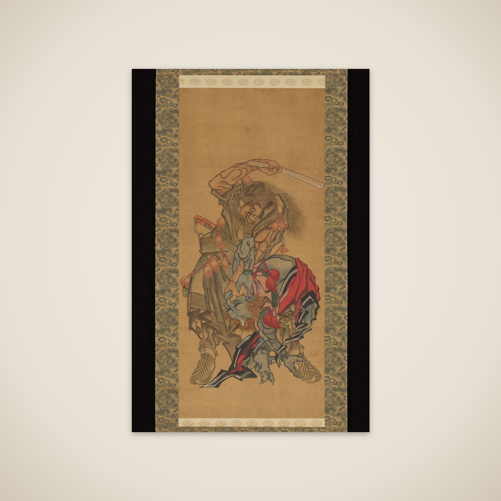 Shōki, the Demon Queller unframed print