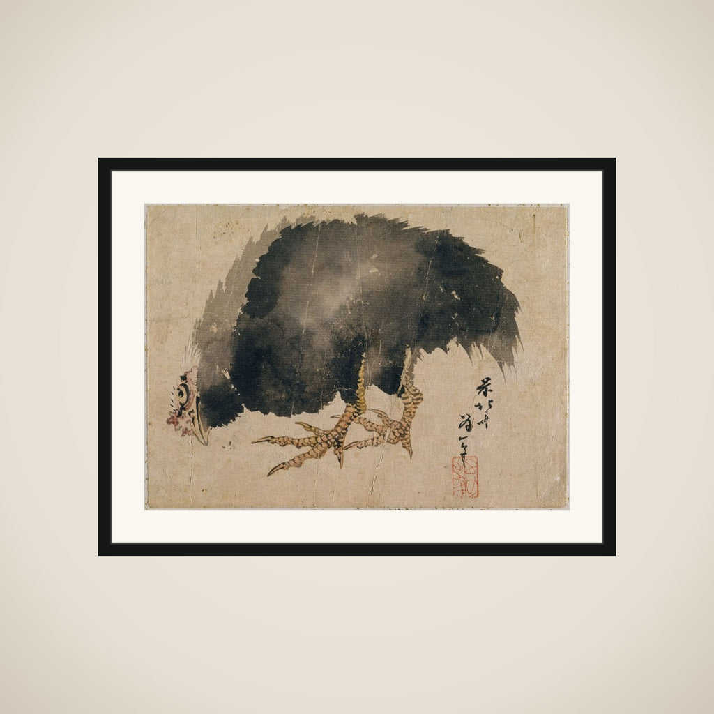 Album of Sketches by Katsushika Hokusai and His Disciples framed