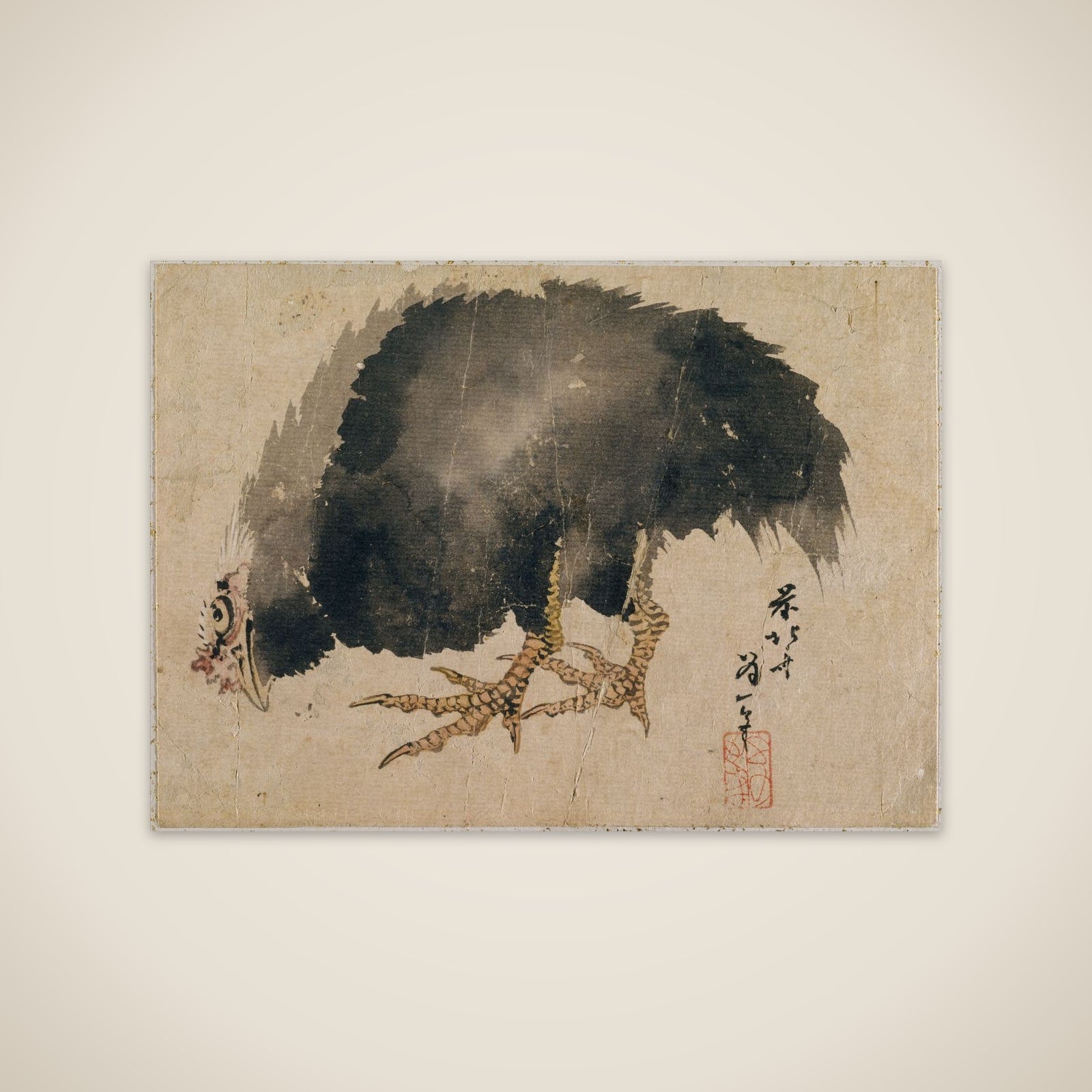 Album of Sketches by Katsushika Hokusai and His Disciples unframed print