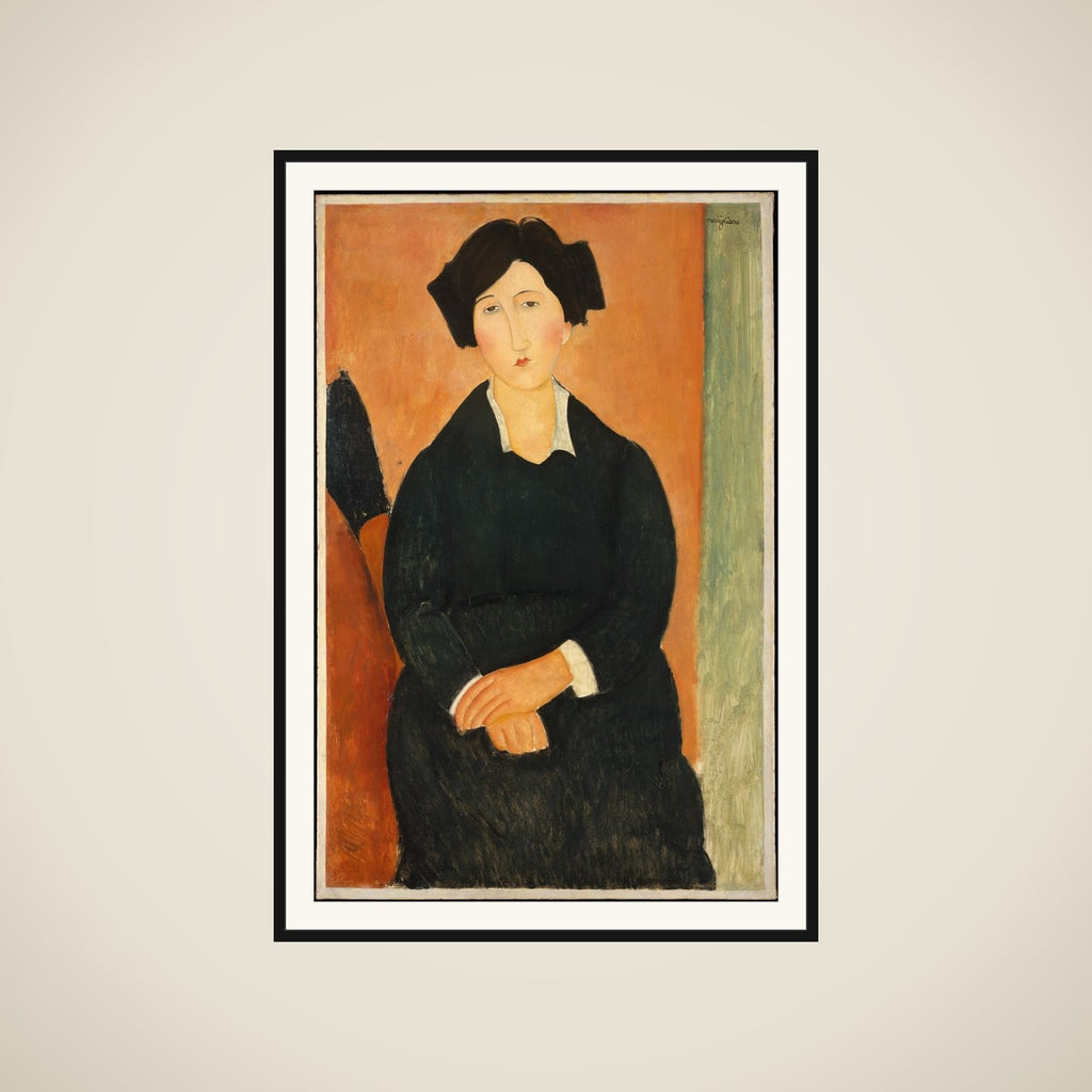 The Italian Woman framed