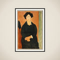 The Italian Woman framed
