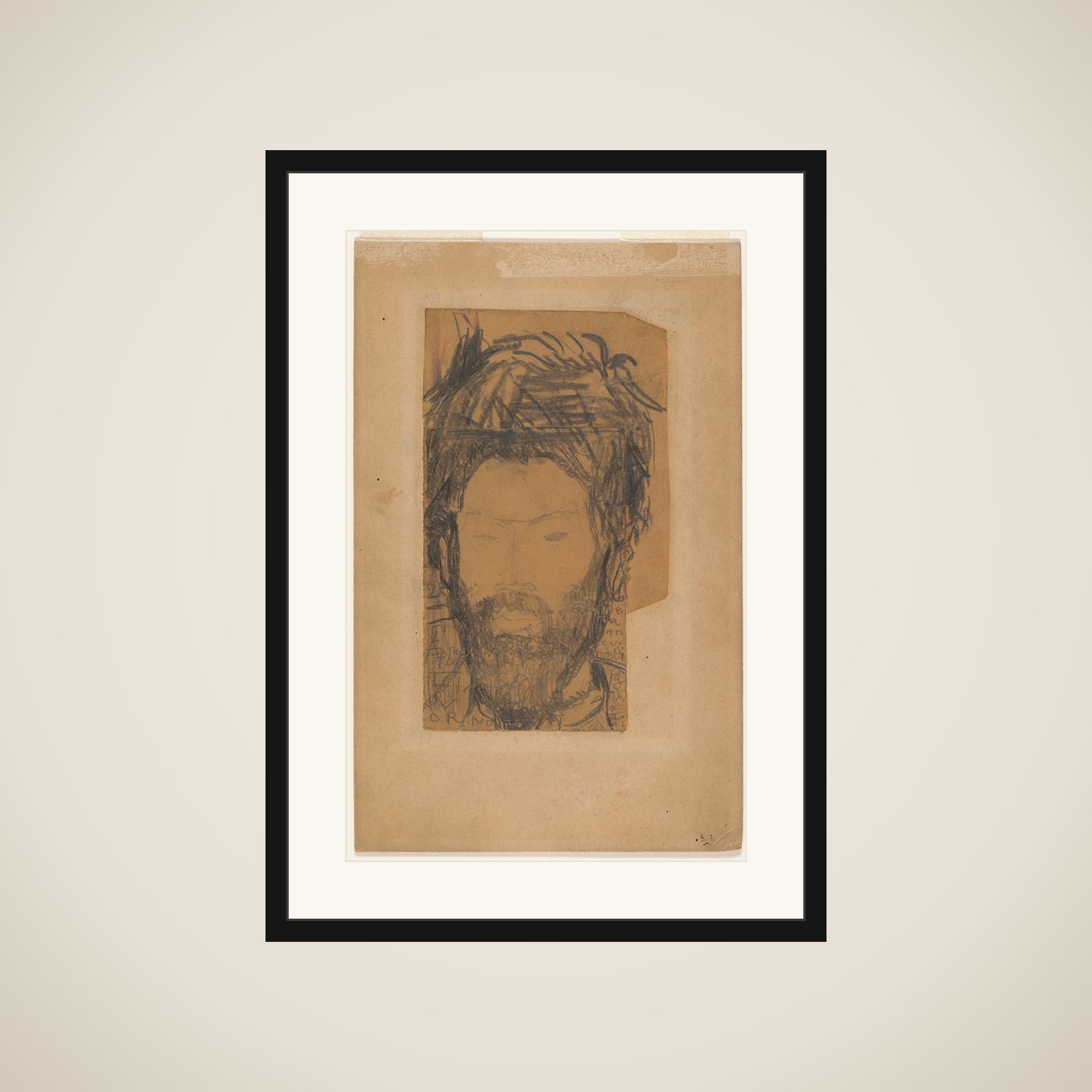 Constantin Brancusi framed