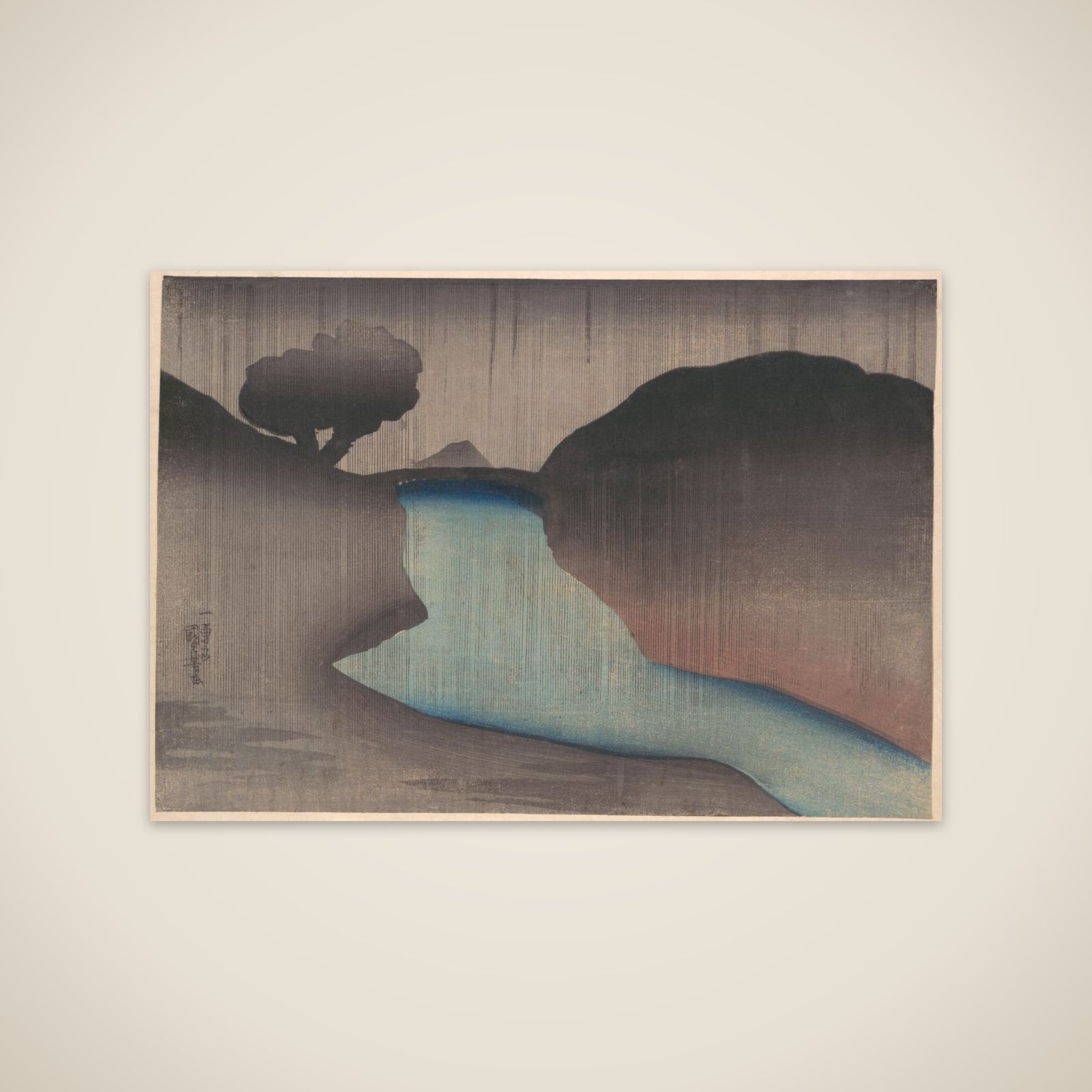 Ochanomizu in the Rain unframed print