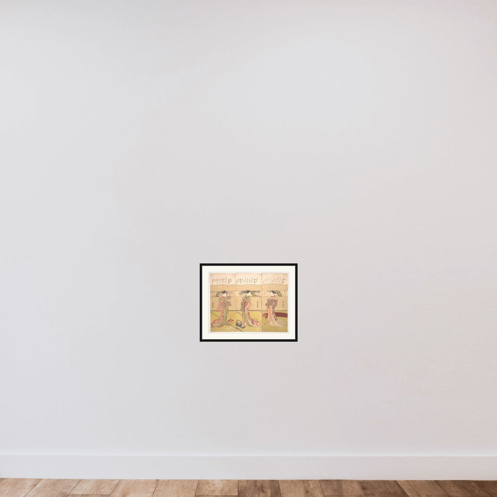 Palindromic Poems (Kaibunka): Kyo framed — shown to scale