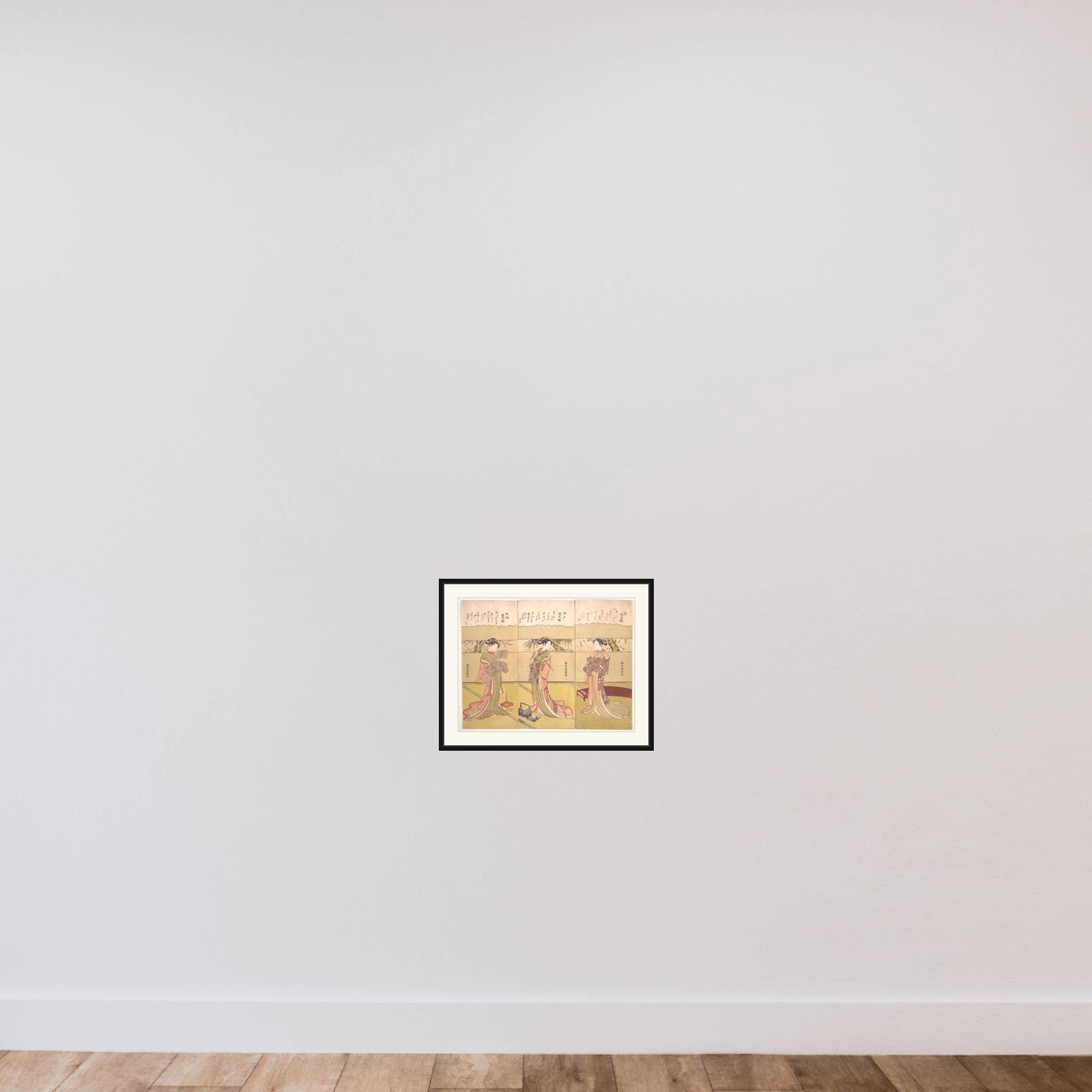 Palindromic Poems (Kaibunka): Kyo framed — shown to scale