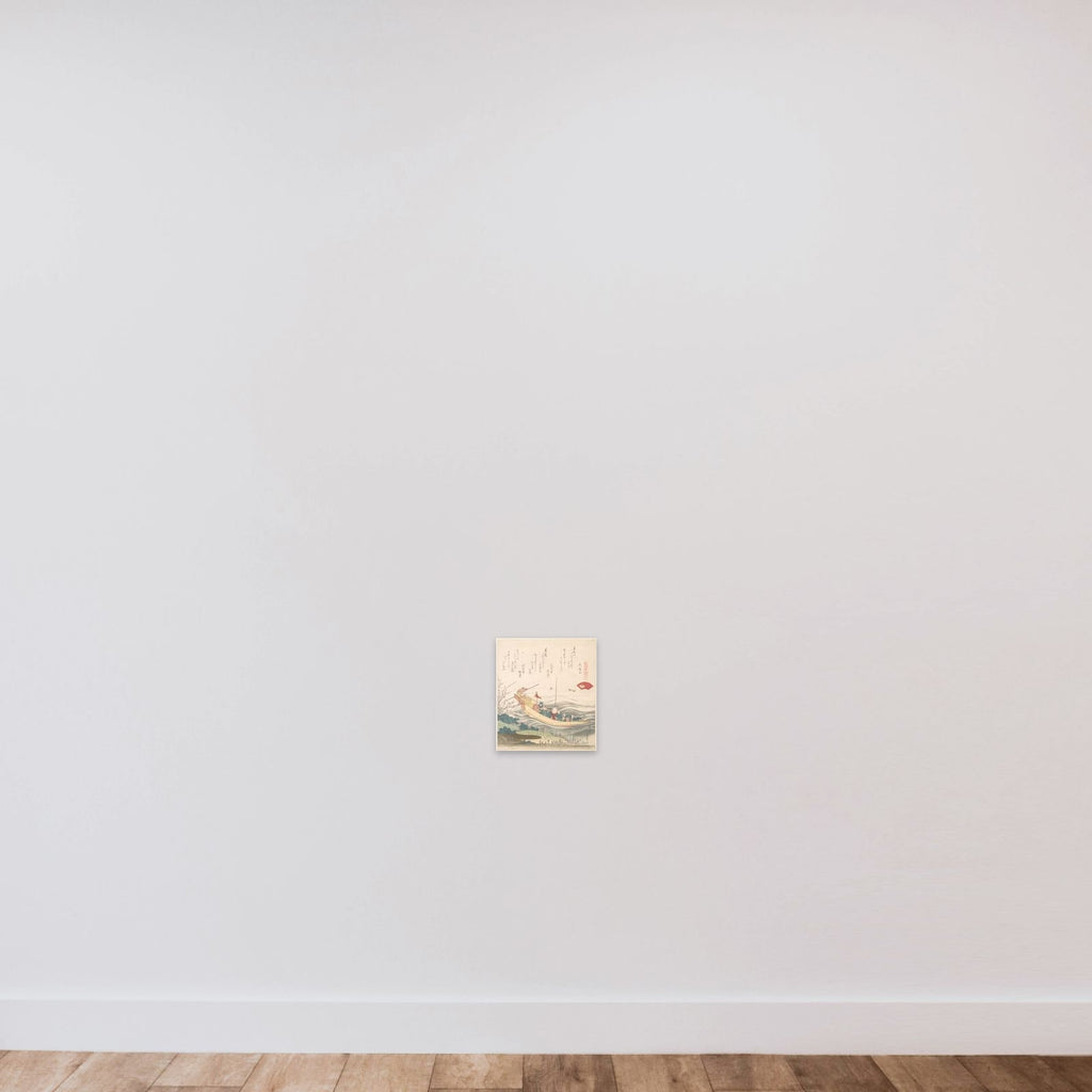 Miyako Shell unframed — shown to scale