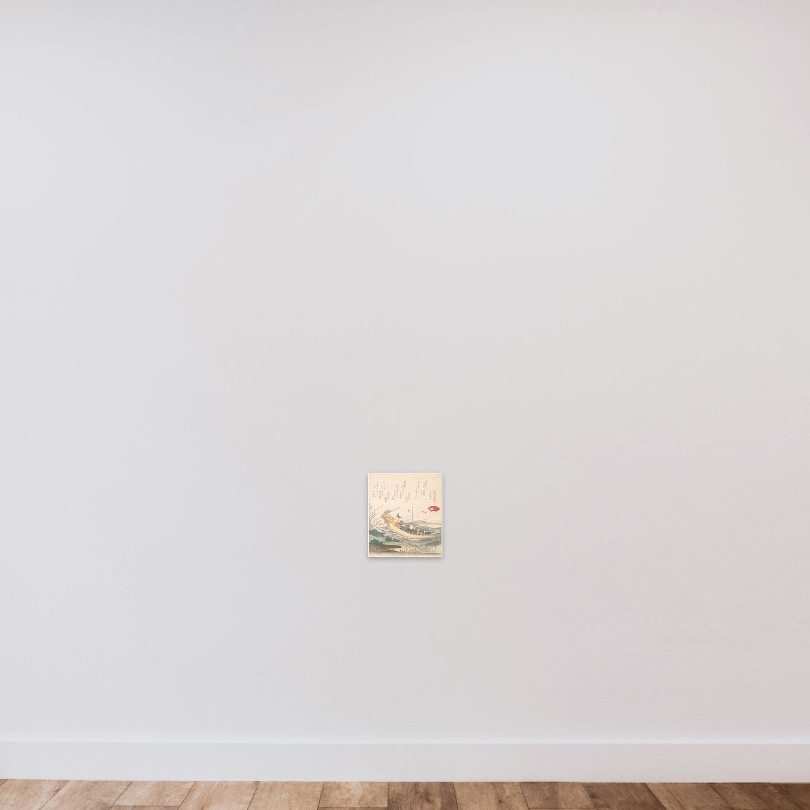 Miyako Shell unframed — shown to scale