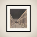 Main Street of the Yoshiwara on a Starlight Night framed