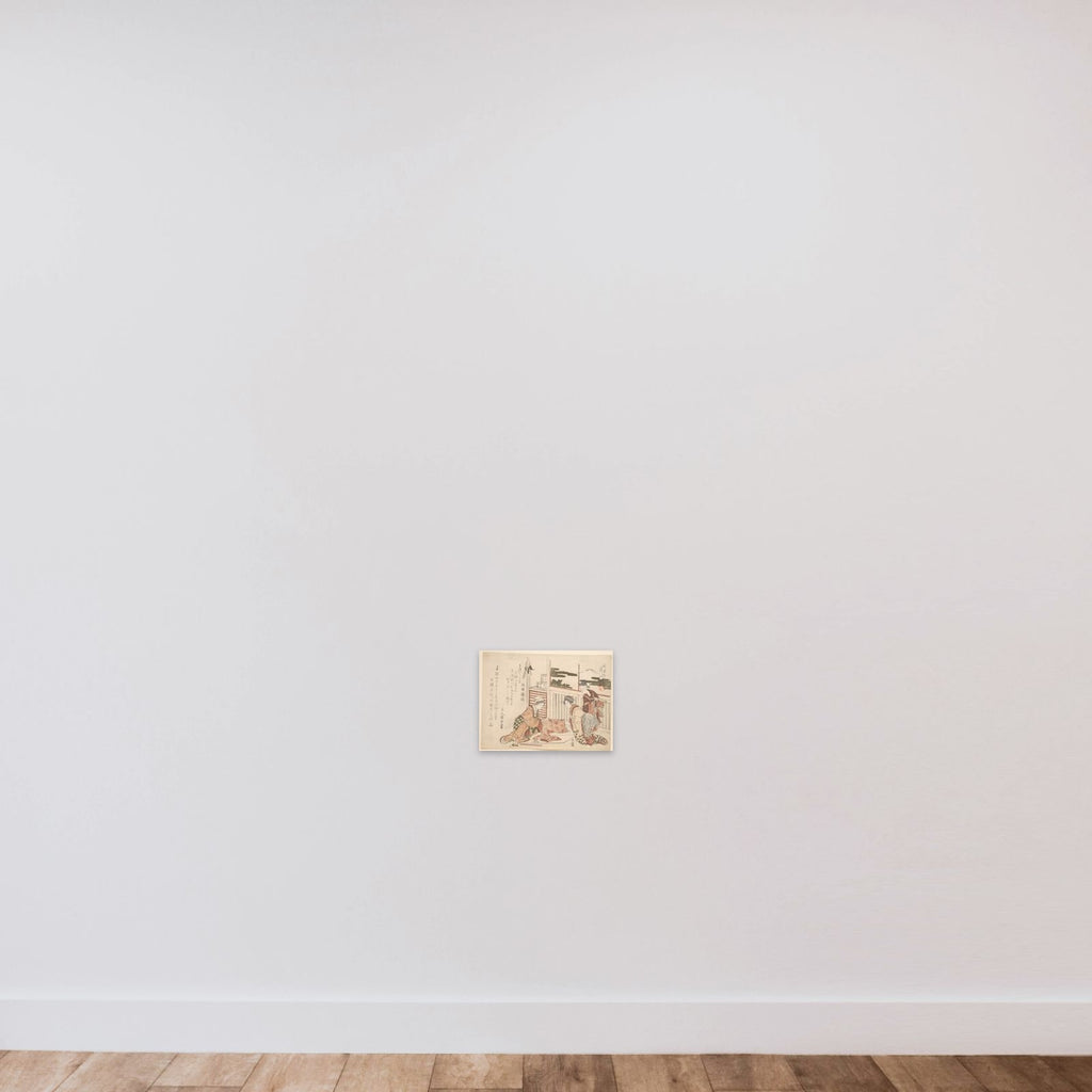 Attire unframed — shown to scale