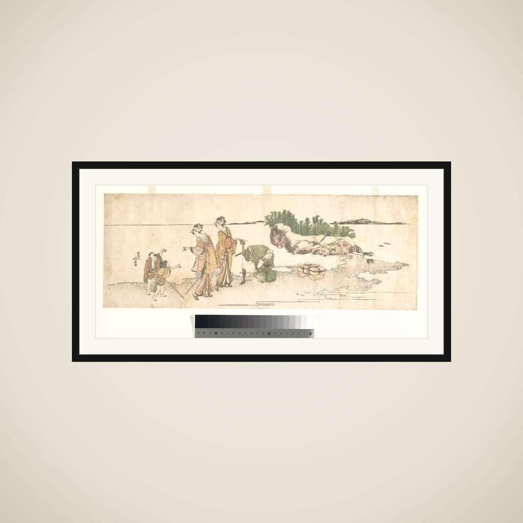 Women in a Landscape framed
