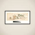 Women in a Landscape framed