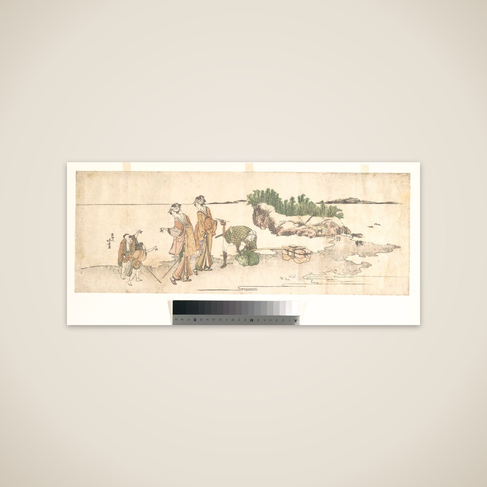 Women in a Landscape unframed print