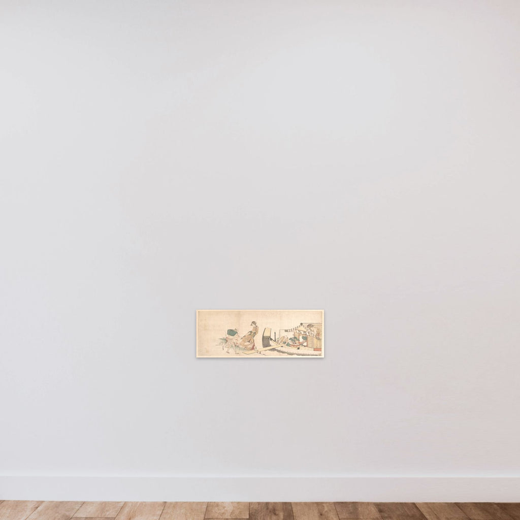 Print unframed — shown to scale