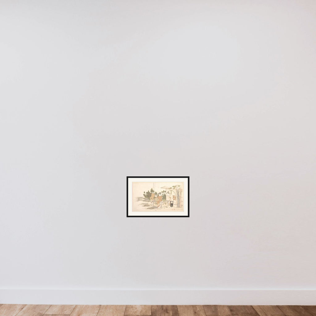 Print framed — shown to scale
