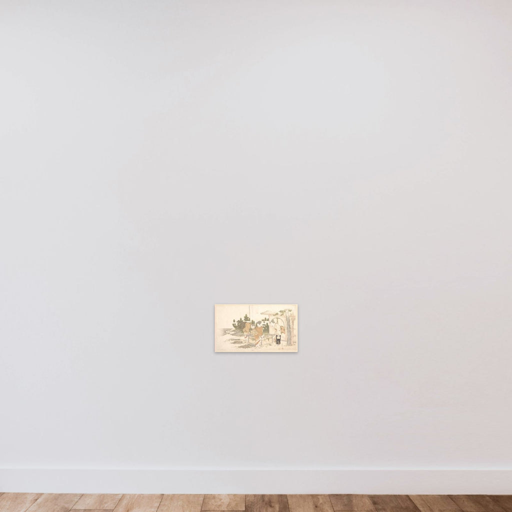Print unframed — shown to scale