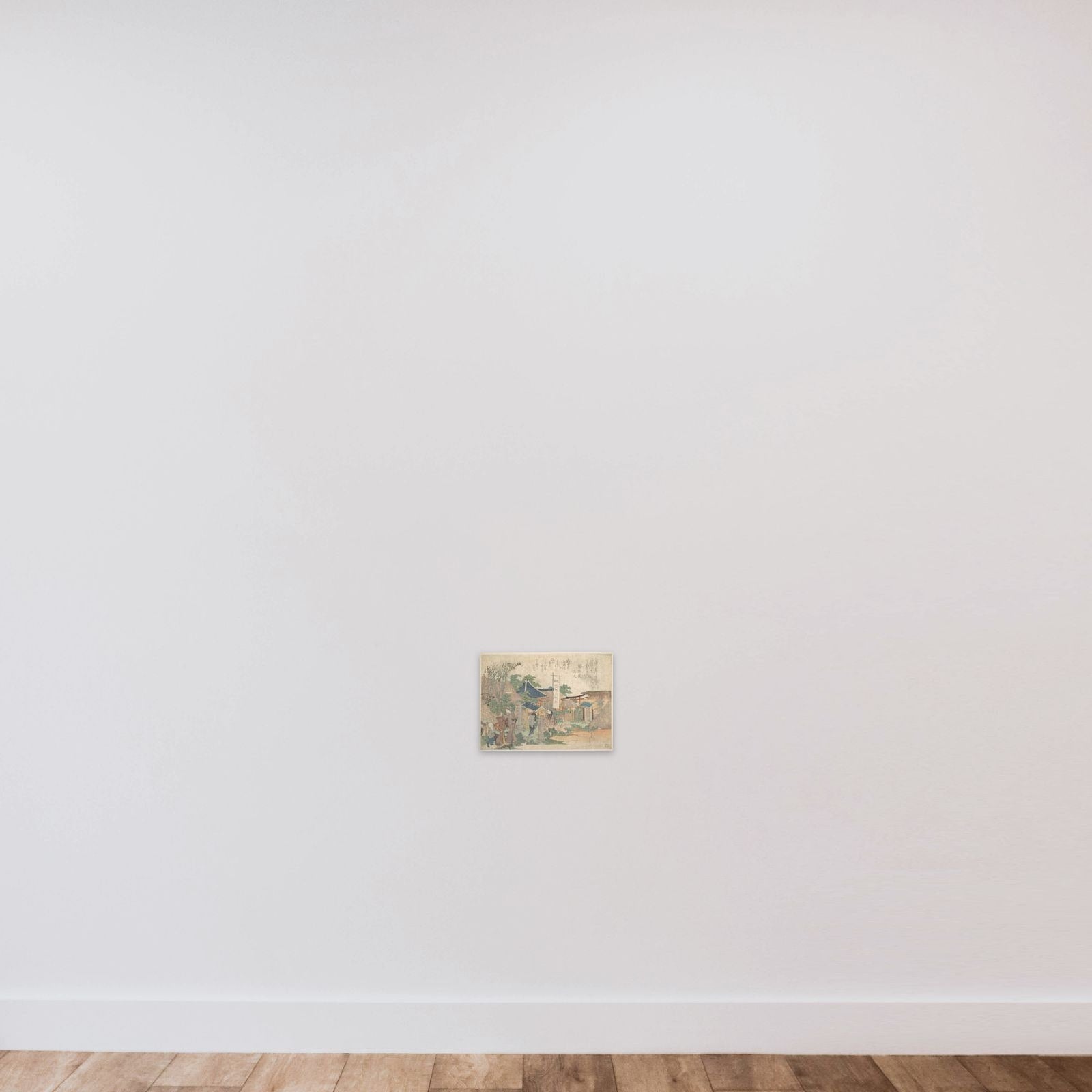 Print unframed — shown to scale
