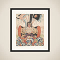 Danjūrō VII's Benkei as Fudō Myōō framed
