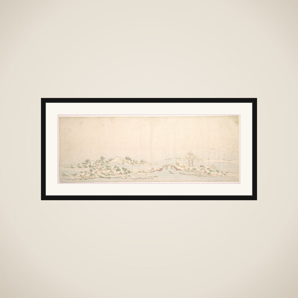 Winter Landscape framed