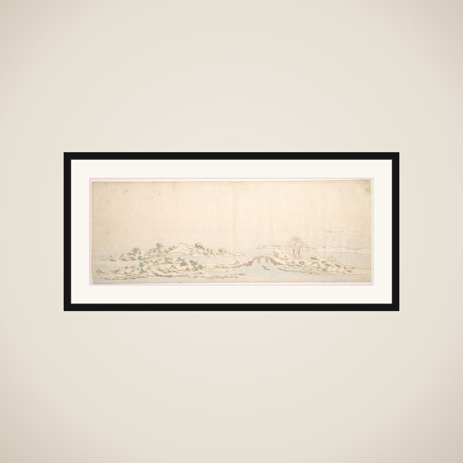 Winter Landscape framed