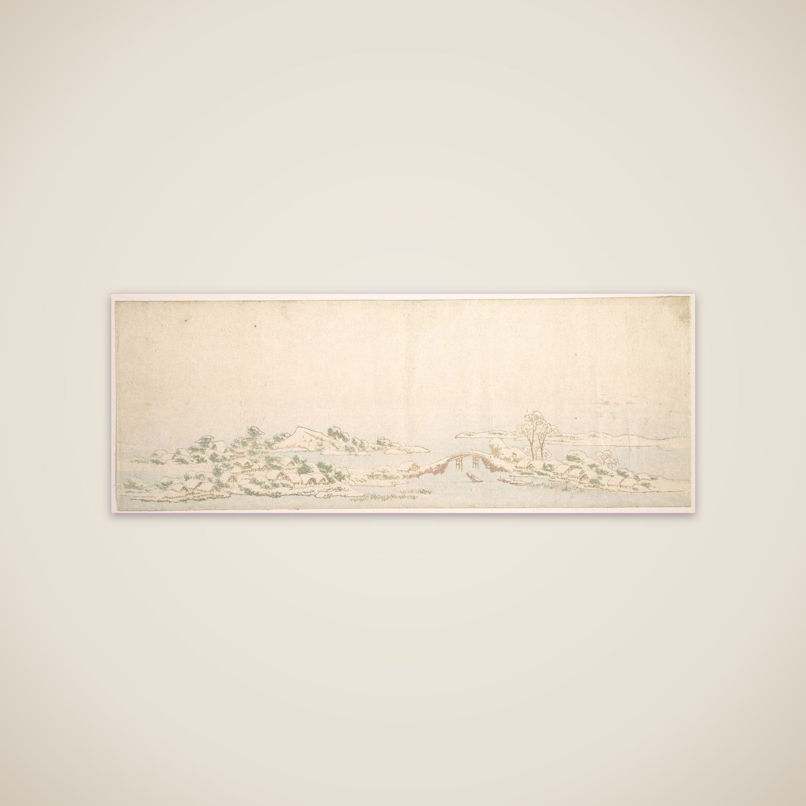 Winter Landscape unframed print