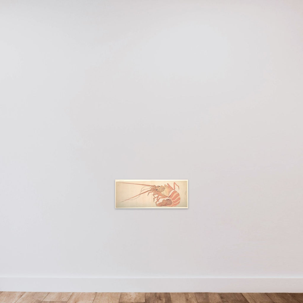 Large Lobster unframed — shown to scale