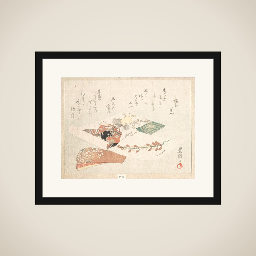 Print of a Kabuki Dancer from the Maiden of the Dōjōji Temple (Musume Dōjōji) framed