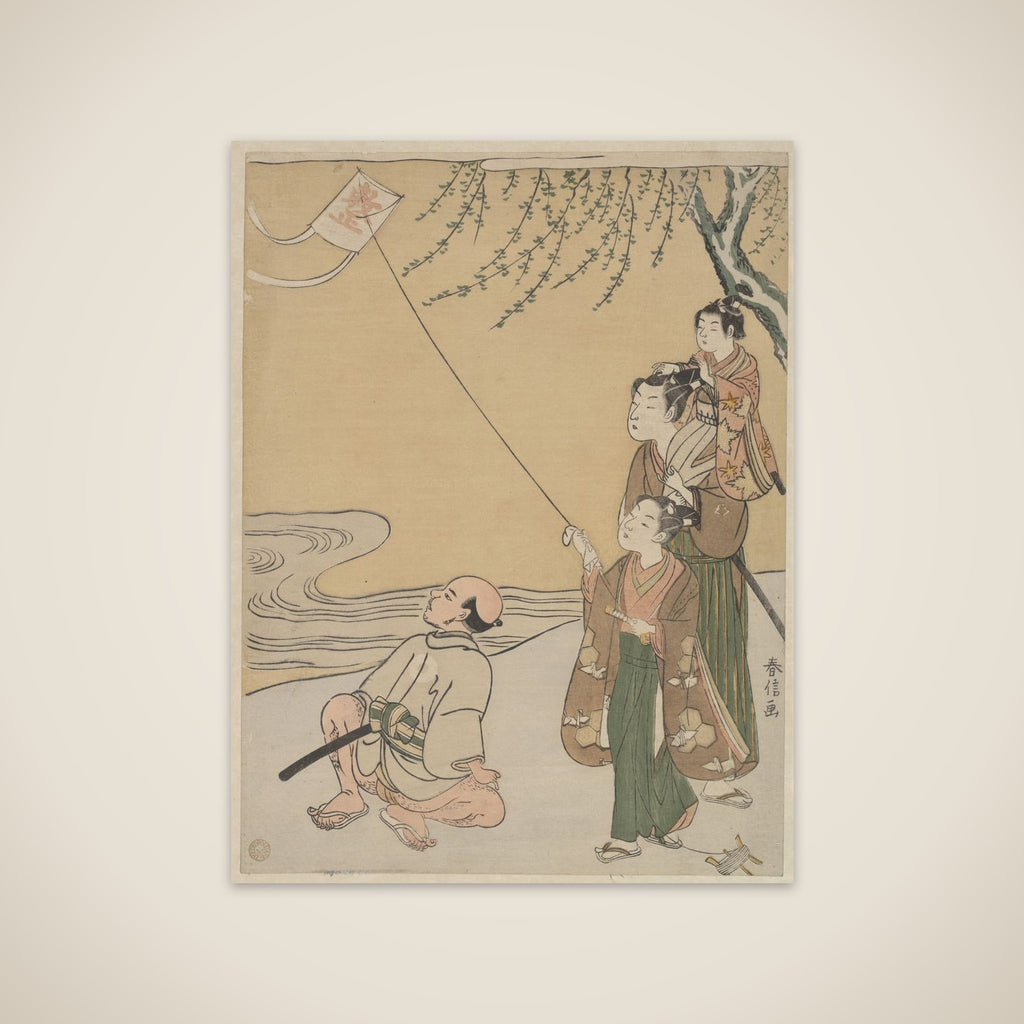 Kite Flying unframed print