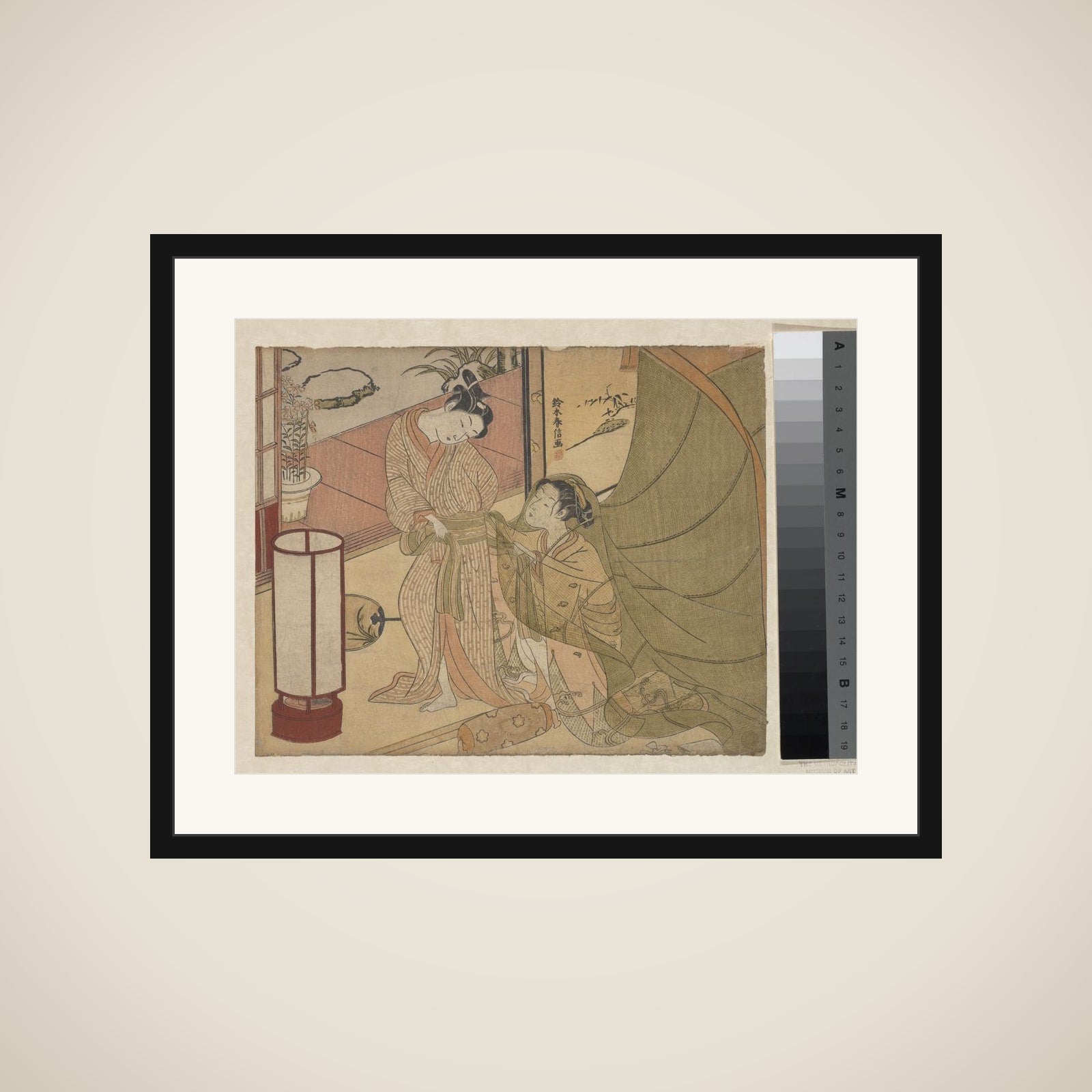 Reluctant Leave-taking framed