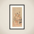 The Actor 2nd Nakamura Sukegoro as a Robber framed