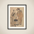 The Third Segawa Kikunojo as an Oiran framed
