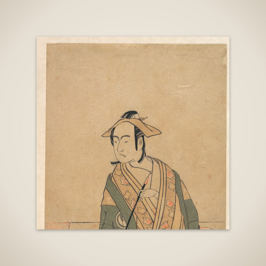 The Third Sawamura Sojūrō in the Role of Soga no Jūrō unframed print