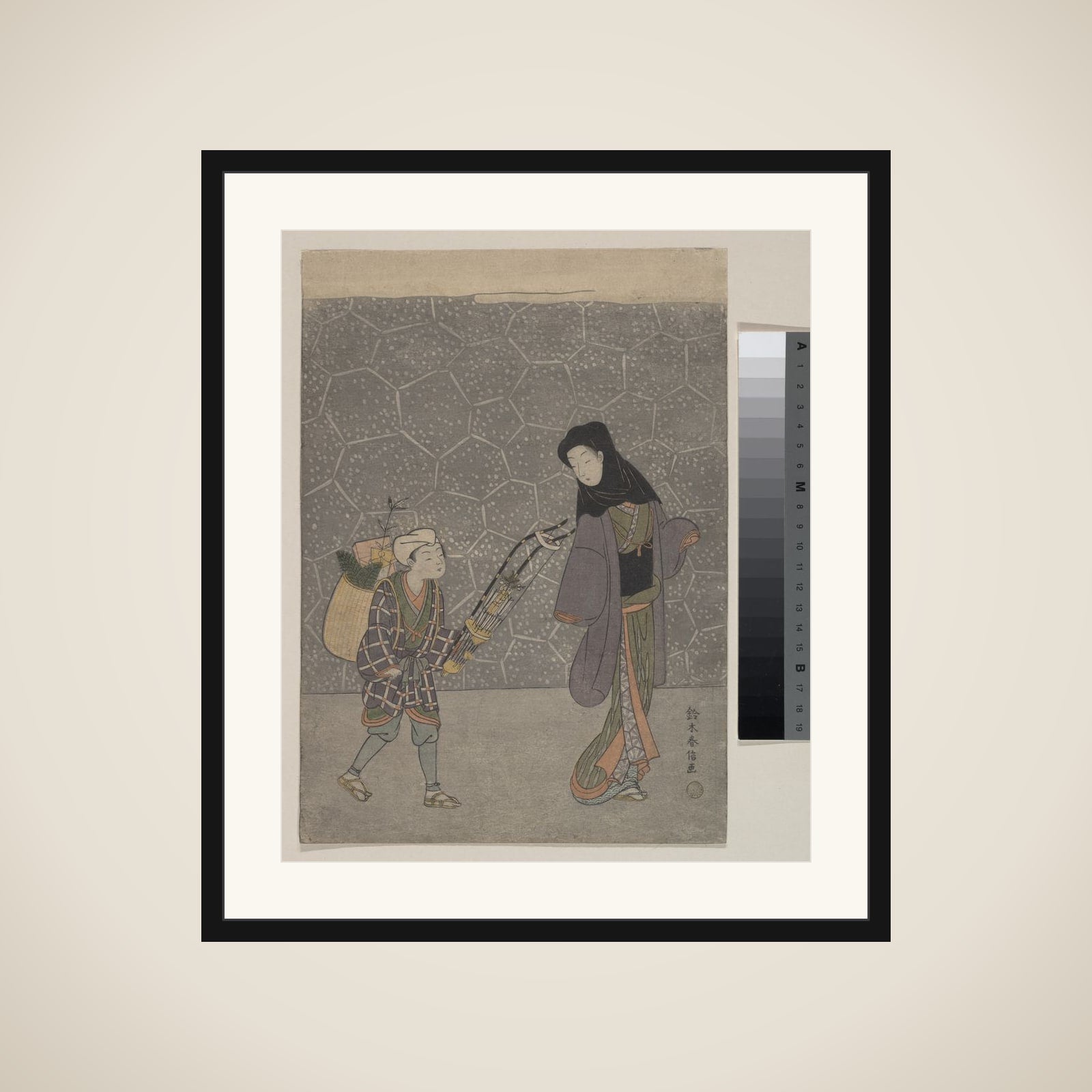 Demon-crushing Bow framed
